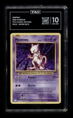 Mewtwo 014/034 Trading Card Game Classic Holo - Image 1