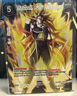 Dragon Ball Super CCG Card Gold Stamp Foil Bardock Fully Unleashed (P-067) - Image 1
