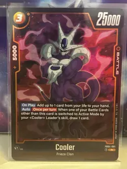 Dragon Ball Super Fusion World CCG Card Game - Cooler (FB04-081) - Image 1