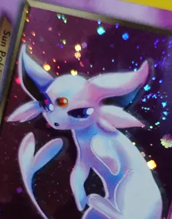 Dark Espeon 4/105 Holo Shift Error SWIRL Must See Neo Destiny Pokemon Card LP-MP - Image 5