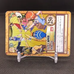 Nami Luffy Zoro One Piece Card Dass Bandai Japan Japanese Very Rare Anime No.C53 - Image 2