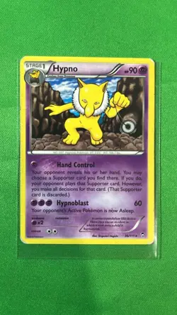 Pokemon TCG Hypno 36/111 Furious Fists Rare Card 2014 XY Series - Image 1