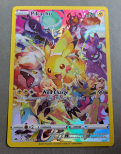 2023 Pokemon PIKACHU Secret Rare Crown Zenith 160/159 Card * NM-MT * - Image 1