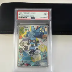 Pokemon PSA 9 Illustration Rare 3-Card Lot Articuno Riolu Yveltal JTG - Image 3