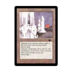 WOTC MtG Antiquities Ivory Tower (U) NM - Image 1