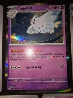 5 Togepi, Togetic & Togekiss Pokemon Cards NM - Image 2