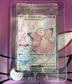 Lillie's Clefairy ex 195 Sv: Scarlet & Violet Promo Cards Holo SEALED - Image 1