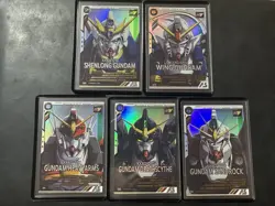 [Japanese] Gundam Arsenal Base Wing Gundam Parallel Rare Cards set - Image 1
