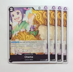 4 x Otama OP16-081 One Piece TCG Game Card Playset NM - Image 1