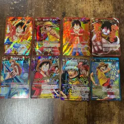 One Piece Miracle Battle Card Das Promo Card 8 Piece Set - Image 1