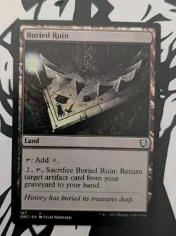 MTG Phyrexia: All will be One Commander Uncommon BURIED RUIN NM - Image 1