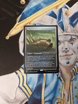 Nim Deathmantle ETCHED FOIL MTG Double Masters 2022 Rare Artifact Near-Mint x1 - Image 1