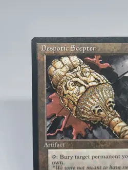 Magic The Gathering TCG Despotic Scepter Ice Age MTG Vintage 1995 WOTC Regular. - Image 2