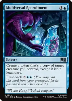 Multiversal Recruitment - #629 - CMR: Marvel Super Heroes - CUC NM MTG - Image 1