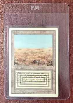 Scrubland - MtG Revised/3rd Ed. - Rare MP 1994 (c4) - Image 4