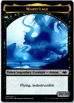 MAGIC TG: Ultimate Masters #6 Marit Lage Token- Foil.M2A - Image 1