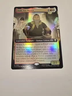 Iroh, Tea Master (Extended Art) Avatar: The Last Airbender Foil - Image 1