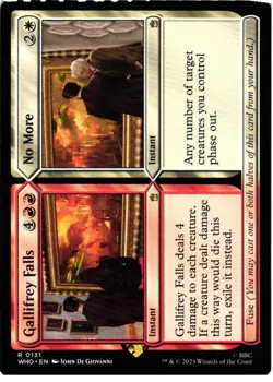 Gallifrey Falls // No More 131 R Universes Beyond: Doctor Who NM MTG - Image 1