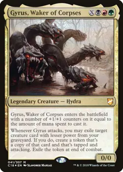Gyrus, Waker of Corpses [Commander 2018] Magic MTG - Image 1