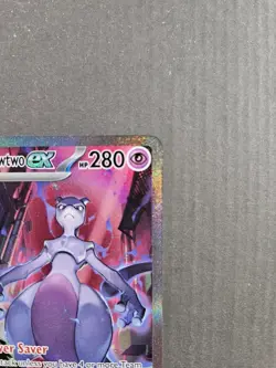 Team Rocket's Mewtwo ex 231/182 Destined Rivals Special Illustration Rare - Image 4