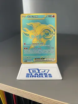 Pokemon TCG Chi-Yu EX Scarlet Violet: Paldean Fates 241/091 Holo Hyper Rare - Image 1