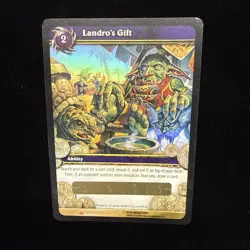 World of WarCraft TCG Landro’s Gift Unused Loot Card Spectral Tiger Mount Chance - Image 1