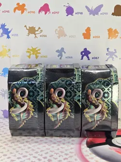 Pokemon TCG Scarlet & Violet Paldean Fates Great Tusk Ex Tin - Factory Sealed - Image 5