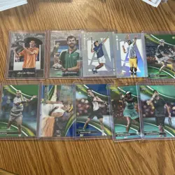 2025 Topps Chrome Tennis 35 Card Lot Parallel Refractor Inserts - Image 1