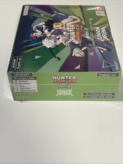 Union Arena Trading Card Game Hunter x Hunter Vol. 2 Booster Box - Image 4