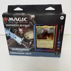 MTG 40K The Ruinous Powers Warhammer 40,000 Universes Beyond Commander Deck - Image 1