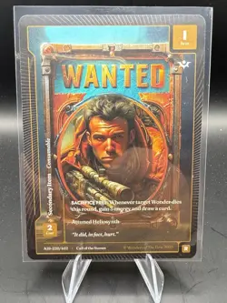 Wonders of the First: Wanted A19-220/402 PSA Exclusive Magazine Promo NM/M - Image 1
