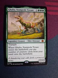 Magic The Gathering Ghalta, Stampede Tyrant Lost Caverns Of Ixalan NM - Image 1