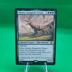 Ghalta, Stampede Tyrant - Magic The Gathering The Lost Caverns of Ixalan MTG -NM - Image 1
