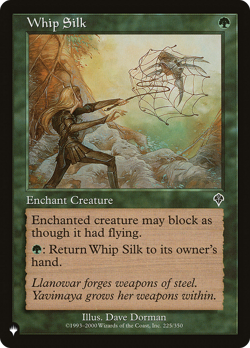 Whip Silk #225 | Near Mint | The List Magic MTG - Image 1