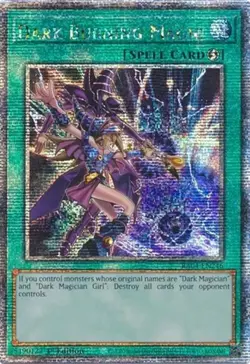 Yugioh! LP Dark Burning Magic - RA04-EN246 - Quarter Century Secret Rare - 1st E - Image 1