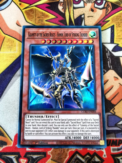 Calamity of the Sacred Beasts - Hamon cori-en006 1st (NEW) Super Rare Yu-Gi-Oh! - Image 1