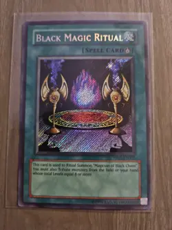 | Yugioh Black Magic Ritual PP01-EN002 Secret Rare Premium Pack 1 NM/LP 🔥 | - Image 1