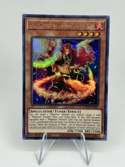 Zoroa, the Magistus of Flame GEIM-EN002 Ultra Rare 1st Edition NM Yugioh - Image 1