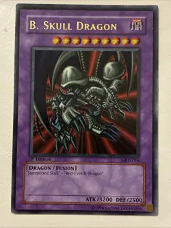 Yu-Gi-Oh! TCG B. Skull Dragon Metal Raiders MRD-018 1st Edition Ultra Rare - Image 1