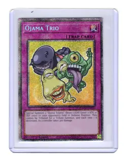 Ojama Trio BLMM-EN010 Battles of Legend: Monster Mayhem Yu-Gi-Oh 1st Edition NM - Image 1
