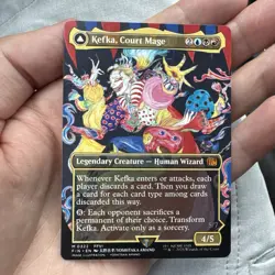 KEFKA COURT MAGE 322 NM BORDERLESS MYTHIC FINAL FANTASY MTG ENGLISH - Image 1