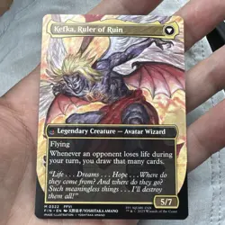 KEFKA COURT MAGE 322 NM BORDERLESS MYTHIC FINAL FANTASY MTG ENGLISH - Image 2