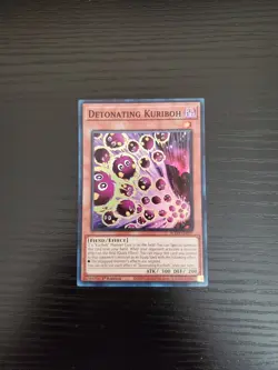 Yugioh Supreme Darkness - Detonating Kuriboh - Super Rare - SUDA-EN097 - Image 1