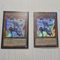 Konami Yu-Gi-Oh! Masked HERO Fountain LC5D-EN320 1st Ed Foil Lot of 2 - Image 1