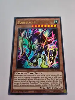 Yugioh! Toon Black Luster Soldier 1st Edition Ultra Rare TOCH-EN001 (NM) - Image 2
