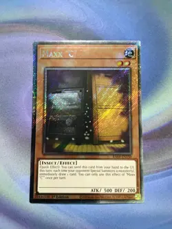 Yu-GI-Oh! Maxx "C" (Platinum Secret Rare) Quarter Century Stampede (RA04-EN150) - Image 1