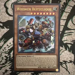 Whisker Blitzclique - CORI-EN010 - Ultra Rare 1ST ED NM YuGiOh - Image 1