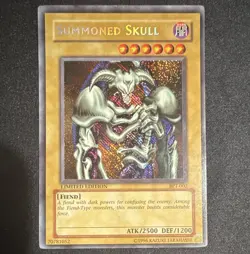 Konami Yu-Gi-Oh! Summoned Skull BPT-002 Secret Rare Foil Small Imprints - Image 1