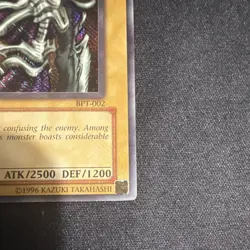 Konami Yu-Gi-Oh! Summoned Skull BPT-002 Secret Rare Foil Small Imprints - Image 4