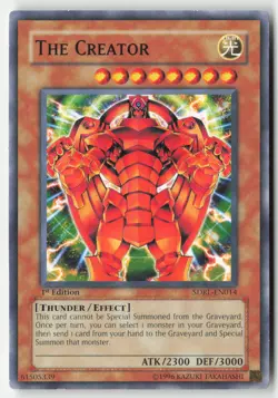 Yugioh - The Creator SDRL-EN014 1st Edition - Common - Image 1
